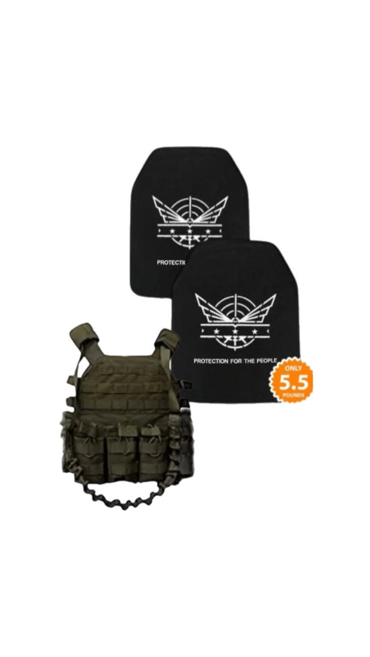 Level IV bundle with plate carrier in OD green