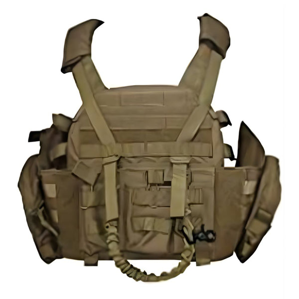 Fully loaded tactical plate carrier Coyote Tan & 5 other colors
