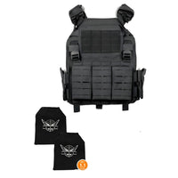 Level IIIA set with quick release plate carrier