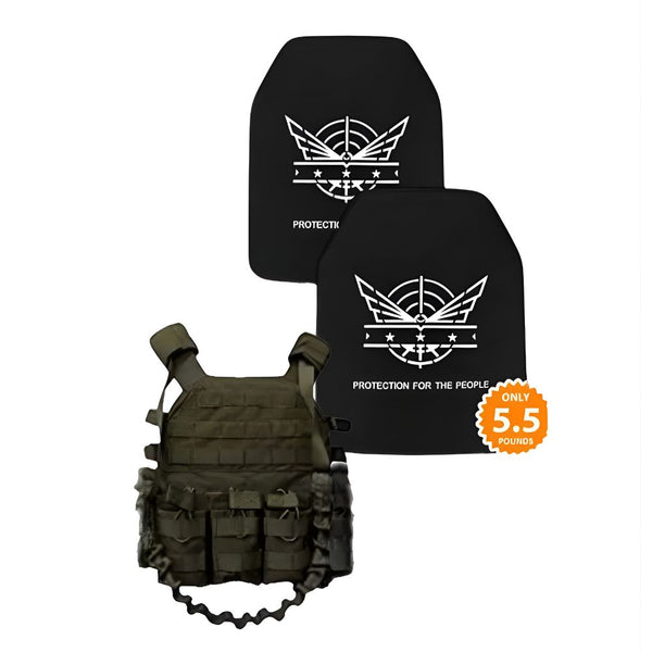 Level IV bundle with plate carrier in OD green