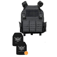 Level IV set with quick release plate carrier